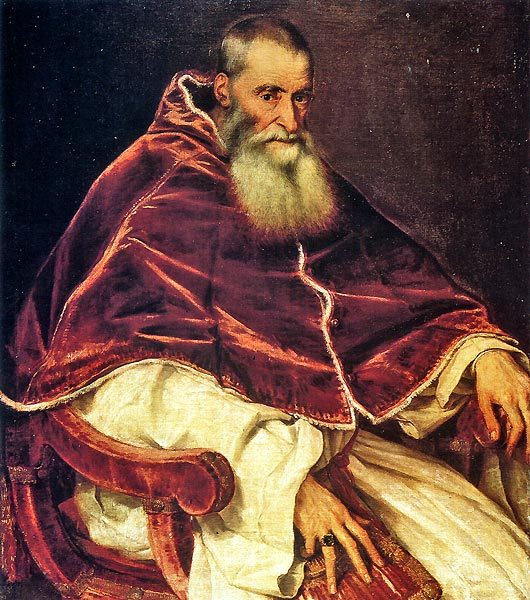 Portrait von Papst Paul III.