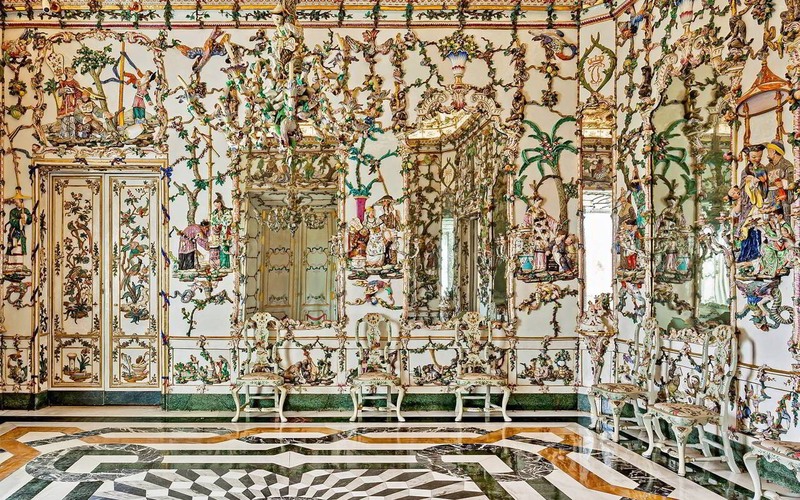Gabinete de porcelana im Palast vom Aranjurez