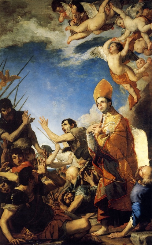 Jusepe Ribera, Der Heilige Januarius entsteigt unversehrt dem Feuerofen