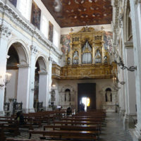 Sant'Anna dei Lombardi, Innenansicht Orgel