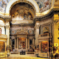 Linker Kreuzarm der Cappella del Tesoro di San Gennaro