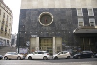 Palazzo delle Poste, Detail Uhr